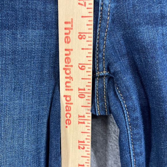7 For All Mankind Kimmie Straight Leg Jeans Dark Wash Womens Size 28 - Picture 7 of 15